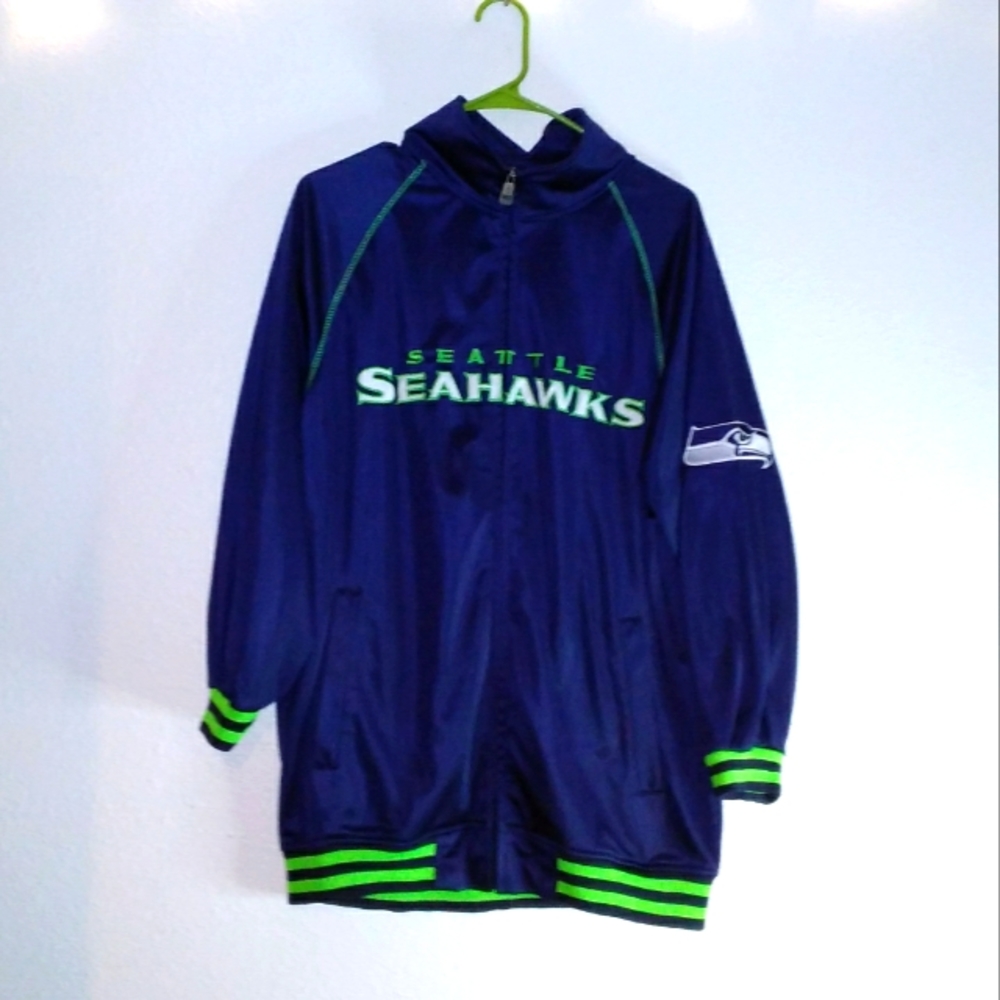 NFL Team Apparel Seattle Seahawks Zip Jacket